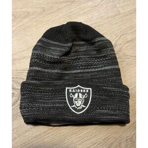 New Era Raiders beanie NFL official EUC